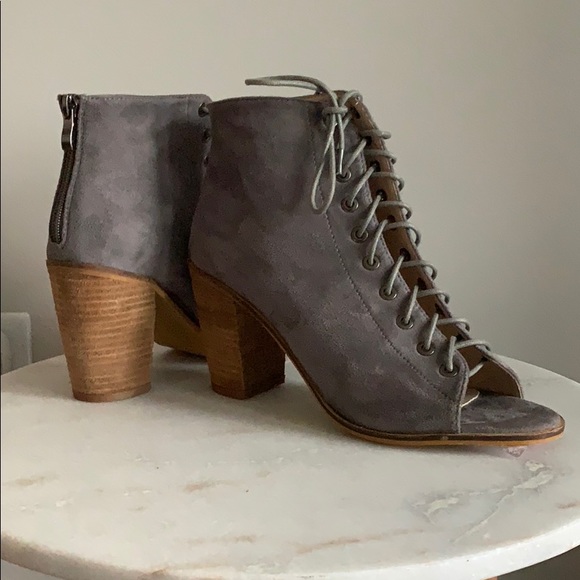 nordstrom lace up booties